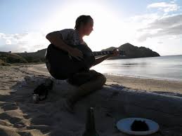 Chitarra da spiaggia